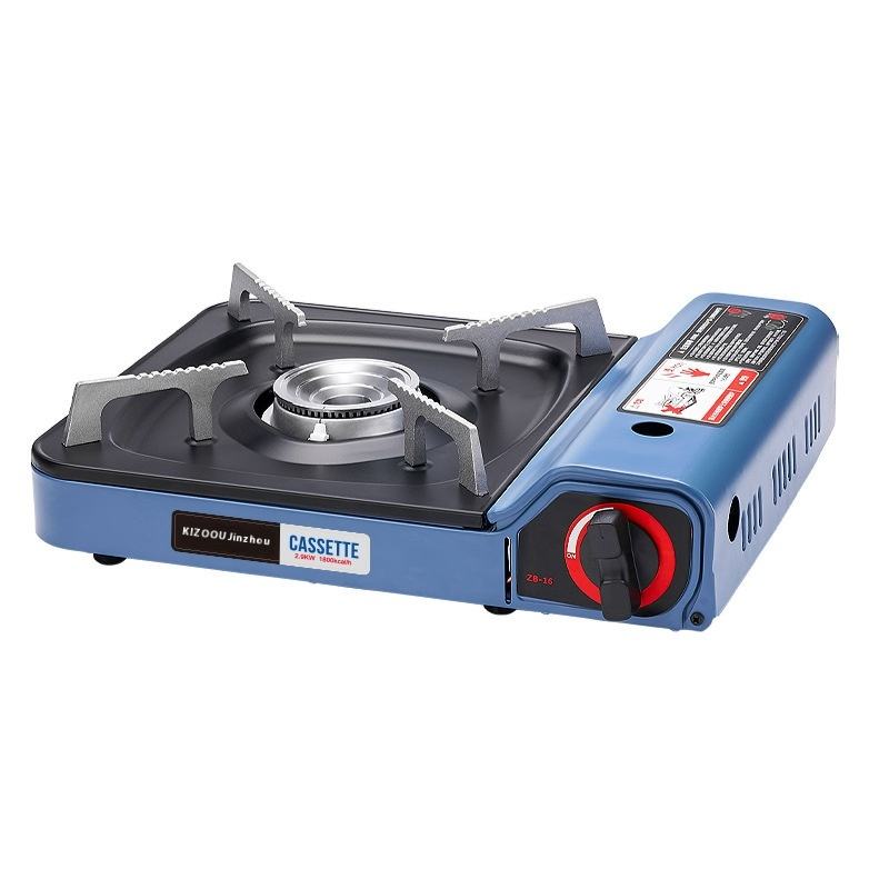 Gas Stove Portable Cassette Stove 1-2 People Mini Gas Cooker 2.1KW Adjustable Firepower Indoor Outdoor Camping